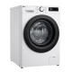 LG Пральна машина фронтальна, 11кг, 1400, A, 57см, дисплей, пара, інвертор, білий (F4Y5ES6W)