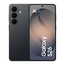 Samsung Смартфон Galaxy S26 5G (S942) 6.3'' 12/256ГБ, 2SIM, 4300мА•ч, черный (SM-S942BZKGEUC)