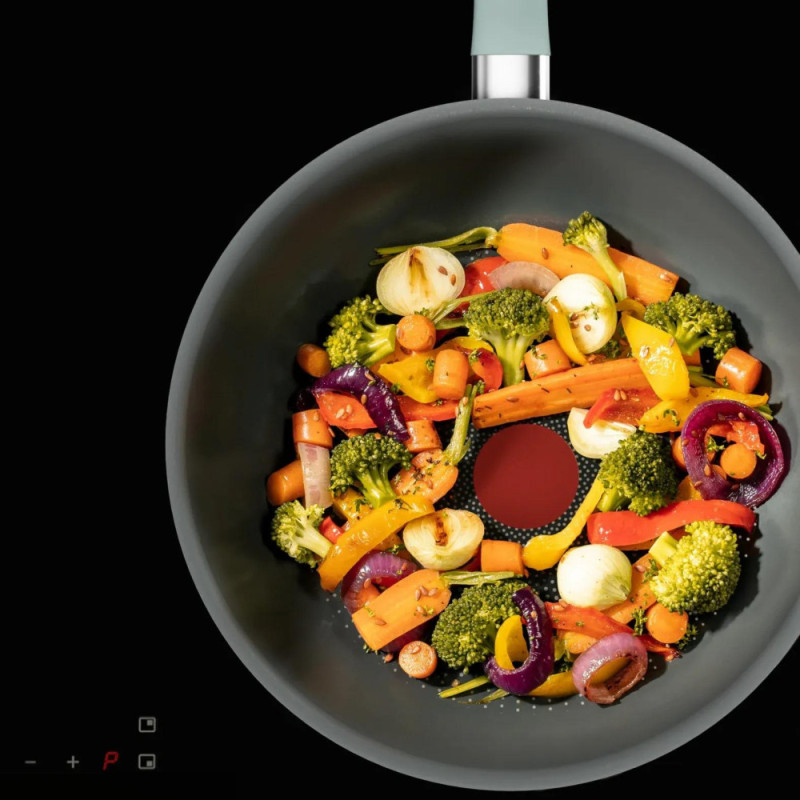 Tefal Сковорода WOK Halo EUCALYPTUS, 26 см, алюминий, бакелит, серый (G0167702)