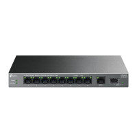 TP-Link Комутатор LS1210GP 9xGE (8xPoE), 61 Вт, 1xSFP