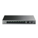 TP-Link Комутатор LS1210GP 9xGE (8xPoE), 61 Вт, 1xSFP