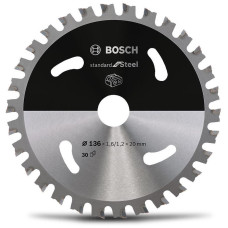 Bosch Диск пиляльний Standard for Steel 136x1.6x20мм 30HB (2.608.837.746)