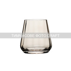 ARDESTO Low glasses set Black Mars 420ml, 2pcs, glass, golden (AR2643GW)