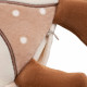 ARDESTO Neck pillow Travel Reindeer 30х30cm, polyurethane foam, white (ART3031NEP)
