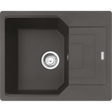Franke Мийка кухонна Urban, фраграніт, прямокутник, з крилом, 620х500х220мм, чаша - 1, врізна, оборотна, UBG 611-62, сірий сланець (114.0716.708)