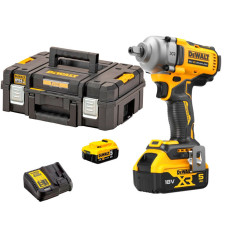 DeWALT Гайковерт ударний XR Li-Ion безщітковий 18В акб 2х5А·год 1084Нм 2000об/хв 3250уд/хв 1/2" ЗП кейс 1.67кг (DCF892P2T)