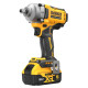 DeWALT Гайковерт ударний XR Li-Ion безщітковий 18В акб 2х5А·год 1084Нм 2000об/хв 3250уд/хв 1/2" ЗП кейс 1.67кг (DCF892P2T)