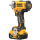 DeWALT Гайковерт ударний XR Li-Ion безщітковий 18В акб 2х5А·год 1084Нм 2000об/хв 3250уд/хв 1/2" ЗП кейс 1.67кг (DCF892P2T)