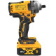 DeWALT Гайковерт ударний XR Li-Ion безщітковий 18В акб 2х5А·год 1084Нм 2000об/хв 3250уд/хв 1/2" ЗП кейс 1.67кг (DCF892P2T)