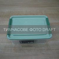 ARDESTO Контейнер для зберігання харчових продуктів ARDESTO Fresh 2.8л, пластик, прямокутна, зелений (AR1306G)