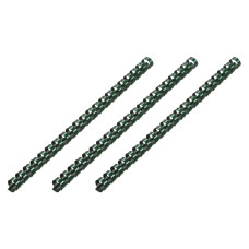 2E Plastic combs for the binder 19mm dark green 100pcs (2E-PL19-100DGR)