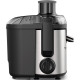 Moulinex centrifugal juicer Frutelia+, 400W, cake-0.95L, plastic, silver (JU420D10)