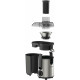 Moulinex centrifugal juicer Frutelia+, 400W, cake-0.95L, plastic, silver (JU420D10)
