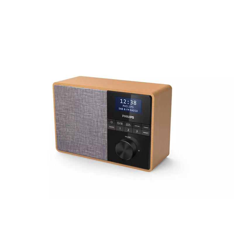 Philips TAR5505 FM/DAB+, 5W, LCD, Wireless Clock Radio (TAR5505/10)