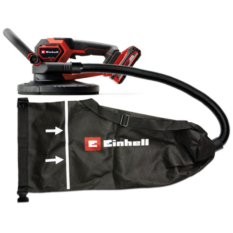 Einhell Cordless wall sander TP-DWS 18/225 Li, PXC, 18V, brushless, d225mm, 600-1200 rpm, 2.36kg (without battery and charger) (4259995)
