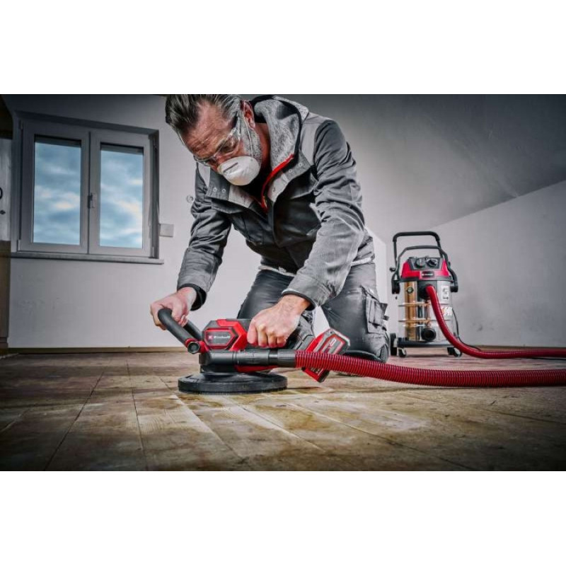 Einhell Cordless wall sander TP-DWS 18/225 Li, PXC, 18V, brushless, d225mm, 600-1200 rpm, 2.36kg (without battery and charger) (4259995)