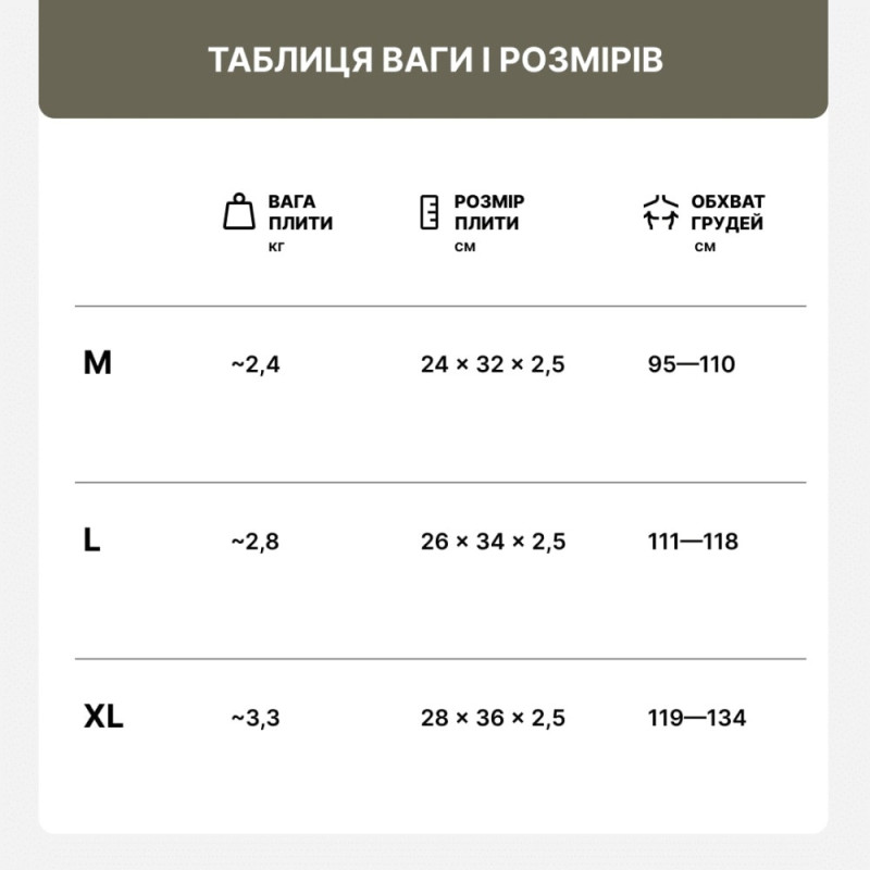 Ukrainian Armor Ceramic plate SA3+, type Stand Alone, protection class DSTU 4, size L (SA3PLL)