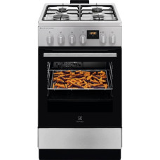 Electrolux cooker combined, 58l, 50x60cm, display, convection, steam, inox (LKK560228X)