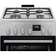 Electrolux Плита комбинированная, 58л, 50x60см, дисплей, конвекция, пар, нерж (LKK560228X)
