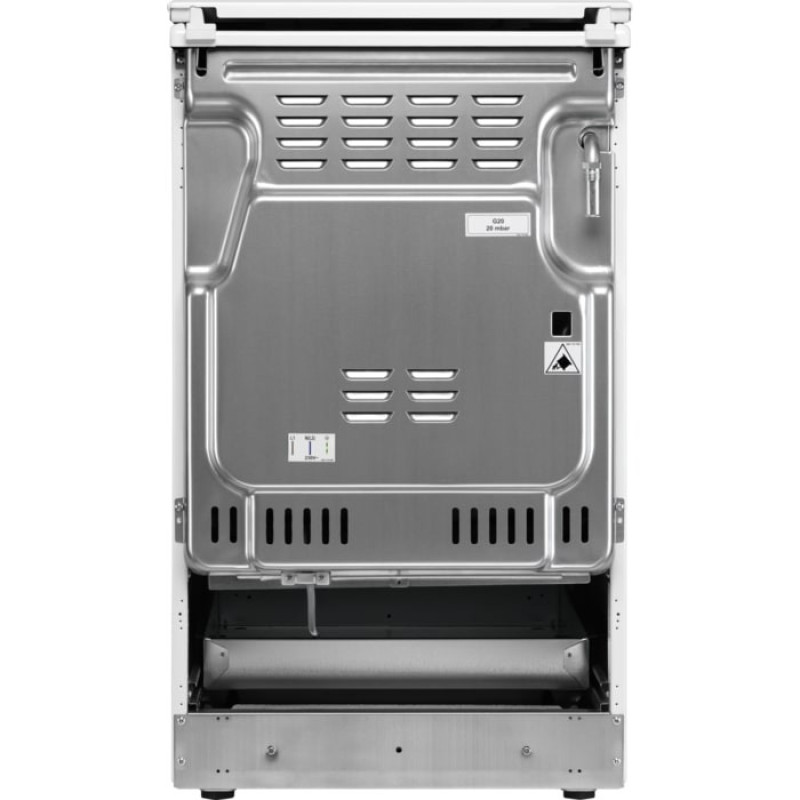 Electrolux Плита комбинированная, 58л, 50x60см, дисплей, конвекция, пар, нерж (LKK560228X)