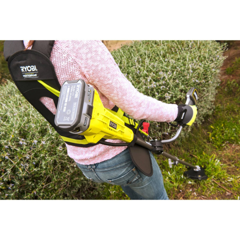 Ryobi Garden trimmer battery ONE+ OBC1820B 18V 20cm knife/line 30cm ergo belts Vertebrae 4.7kg without battery and charger (5133002619)