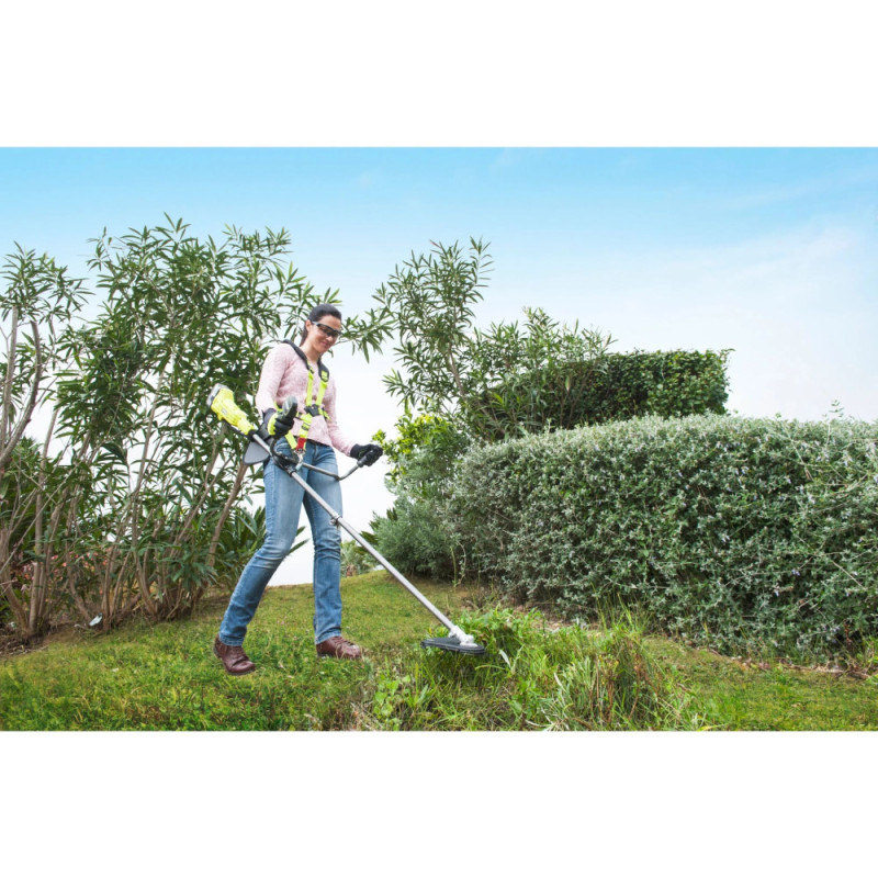 Ryobi Garden trimmer battery ONE+ OBC1820B 18V 20cm knife/line 30cm ergo belts Vertebrae 4.7kg without battery and charger (5133002619)