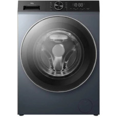 TCL WM front load, 8kg, 1400, A+++, 53cm, display, steam, invertor, grey (FP0834SA1UA)