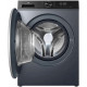 TCL WM front load, 8kg, 1400, A+++, 53cm, display, steam, invertor, grey (FP0834SA1UA)