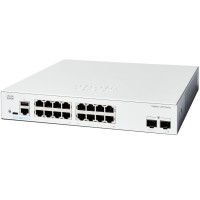 Cisco Коммутатор Catalyst 1300 16xGE, 2x1G SFP (C1300-16T-2G)