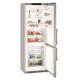Liebherr Fridge-freezer with bottom freezer, 201x66.5x70, freez-167 L, freeze-106 L, 2 door, A++, NF, steel (CBNEF5735)