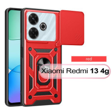 Чехол для мобильного телефона BeCover Military Xiaomi Redmi 13 Red (711554)