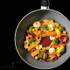 Tefal Halo wok frying pan, 28 cm, aluminum, bakelite, gray (C3121953)