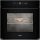 Whirlpool Electric oven, 73 l, A+, display, convection, pyrolysis, telescopic guides, black (WOI5S8PPM1SBA)