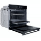Whirlpool Electric oven, 73 l, A+, display, convection, pyrolysis, telescopic guides, black (WOI5S8PPM1SBA)