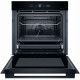 Whirlpool Electric oven, 73 l, A+, display, convection, pyrolysis, telescopic guides, black (WOI5S8PPM1SBA)