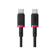 Дата кабель USB-C to USB-C 1.0m 100W red/black Baseus (P10377803U01-01)