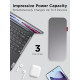 Lenovo Power Bank 20000 mAh, Go USB-C Laptop, Thunder Black (40ALLG2WWW)