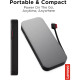 Lenovo Power Bank 20000 mAh, Go USB-C Laptop, Thunder Black (40ALLG2WWW)