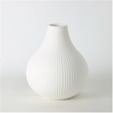 ARDESTO Ваза ARDESTO Lucca, 16.5х19.5см, порцеляна, білий (AR3814W)