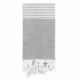ARDESTO SPA towel 90х170cm, 100% cotton, dark grey (ART2690DG)