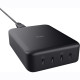 Trust Зарядний пристрій мережевий Maxo 240Вт,GaN, 4xUSB-C,PD, чорний (25413_TRUST)