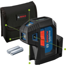 Bosch Нівелір лазерний Professional GPL 5G, до 30м, ±0.35мм/м, 2AAx1.5В, чохол, 0.35кг (0.601.066.P00)