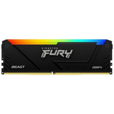 Kingston Пам'ять ПК Kingston DDR4 16GB 3200 FURY Beast RGB (KF432C16BB12A/16WP)