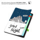 Чехол для планшета BeCover Flexible TPU Mate Samsung Galaxy Tab A11 SM-X133/X135 8.7" Good Night (715591)