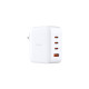 D-Link Зарядний пристрій мережевий DCF-141 140Вт GaN 3хUSB-С, 1xUSB-A, білий