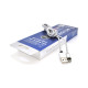 Дата кабель USB 2.0 to Lightning 1.0m 2A magnetic nylon silver PiPo (18168)