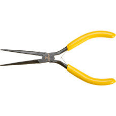 Topex Long nose pliers, straight, precision, narrow, 150mm (32D036)