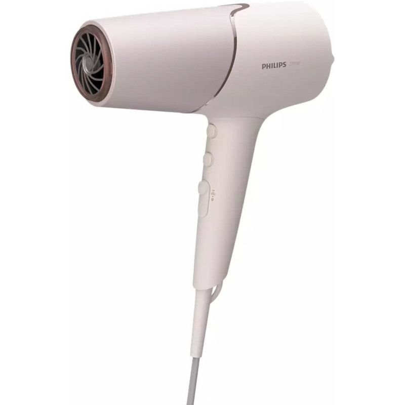 Philips Hair dryer 5000 Series, 3W, 3 modes, diffuser, ionization, cold blowing, white (BHD530/00)