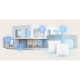 ASUS Маршрутизатор ZenWiFi XT9 1PK AX7800 3xGE LAN 1x2.5GE WAN 1xUSB 3.2 MU-MIMO OFDMA MESH white (90IG0740-MO3B60)
