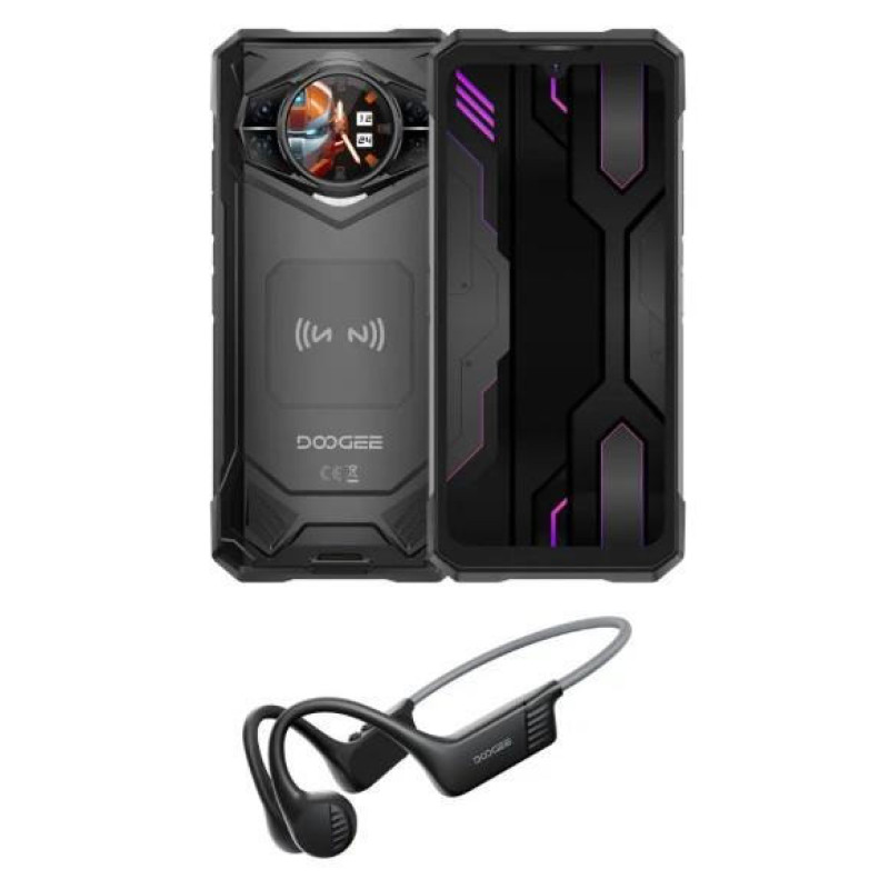 Doogee Smartphone S200X VIP 5G 6.72'' 12/512GB, 2SIM, 10100mAh, Black (6923740293799)